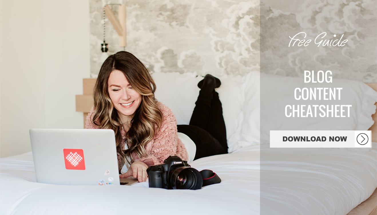 free guide blog content for photographers